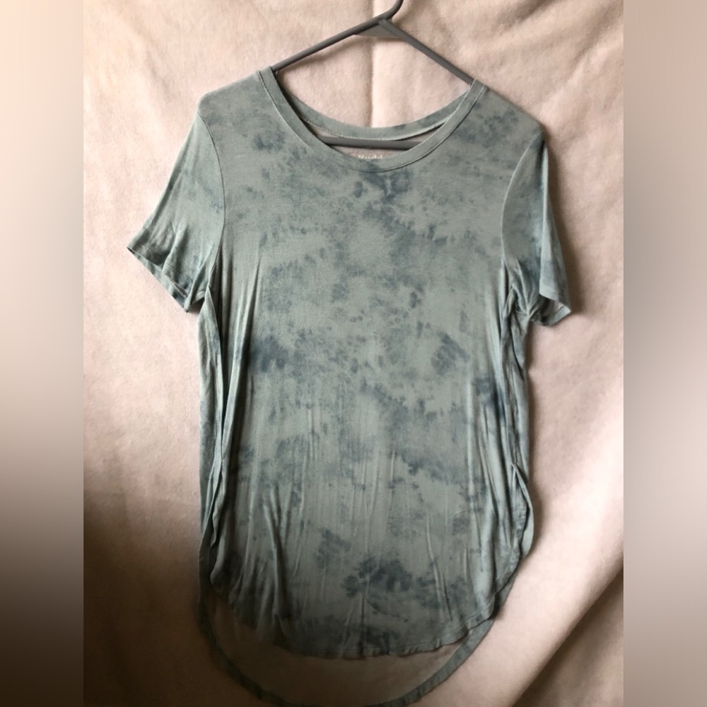 Mudd Green Tie-Dye Short Sleeve Tee